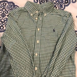 Boys Ralph Lauren dress shirt size M 10-12